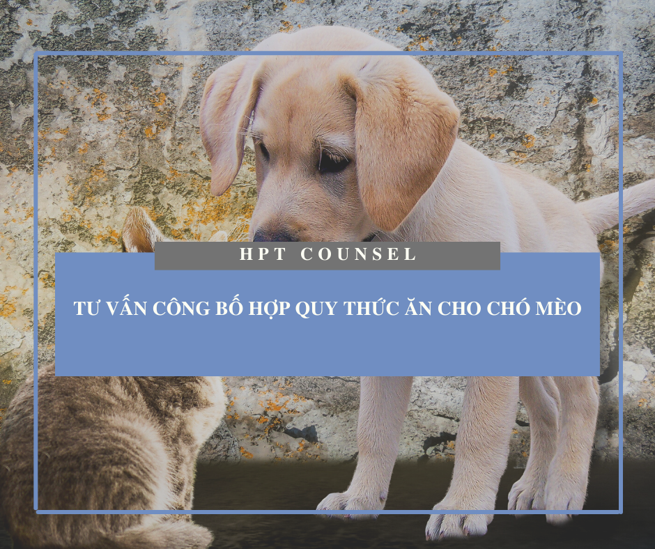 Tư vấn công bố hợp quy thức ăn cho chó mèo