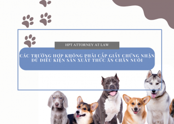 Các trường hợp không phải cấp Giấy chứng nhận đủ điều kiện sản xuất thức ăn chăn nuôi